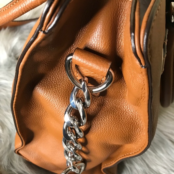 Michael Kors Hamilton Leather Satchel - Picture 5 of 8